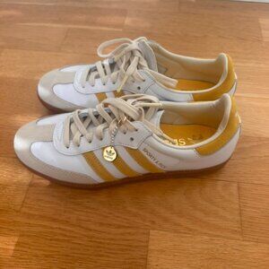 Adidas x Sporty & Rich Samba OG 'White Bold Gold' sz 6.5 UK